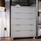 Manhattan Comfort Granville 45.27 Tall Dresser in Light Grey DR-5026 - alternate 7